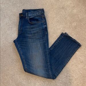 Banana Republic Traveler Denim Blue Wash Mens Jeans slim fit 31x30